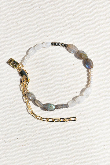KALEIDOSCOPE ANKLET- FOG